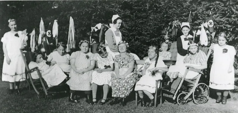 Protestant disability care institution Alsterdorfer Anstalten in Hamburg in the 1930s